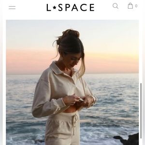 NWT L*SPACE Livin’ Is Easy Pullover (Medium)